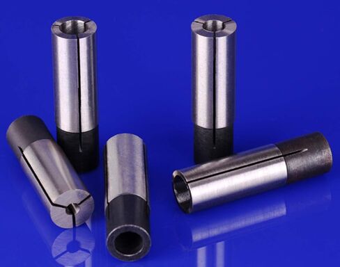 محول جهاز راوتر بيوريستار 1/4 إلى 1/8 محول كوليت للتحكم الرقمي الحاسوبي لنقل حزمة من 6 قطع (6.35 مم إلى 3.175 مم) in Kuwait