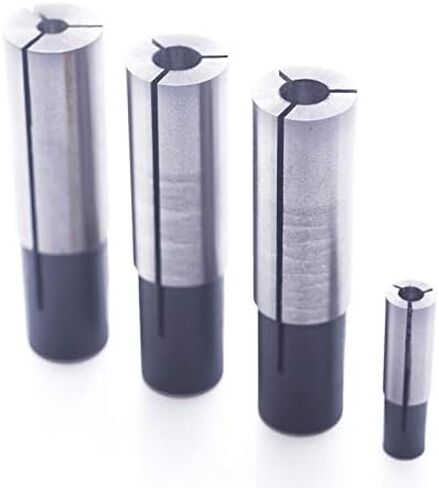 محول جهاز راوتر بيوريستار 1/4 إلى 1/8 محول كوليت للتحكم الرقمي الحاسوبي لنقل حزمة من 6 قطع (6.35 مم إلى 3.175 مم) in Kuwait