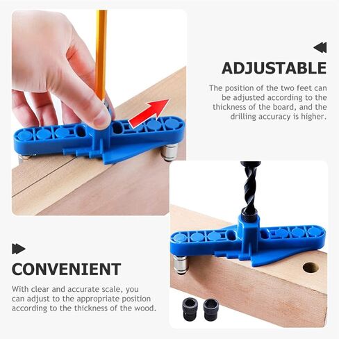 Angoily Drill Guide Carpentry Tool Pocket Screw Jig Dowel Jig Woodworking Jig Tool in Saudi Arabia