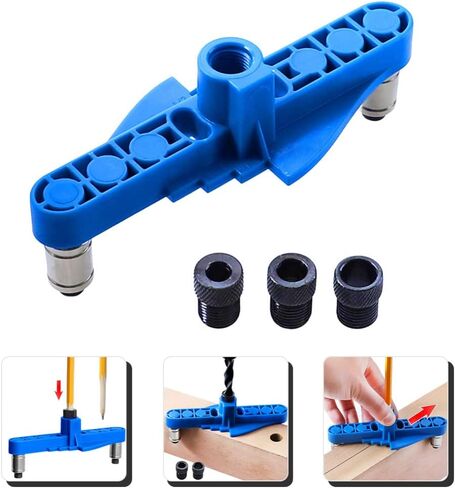 Angoily Drill Guide Carpentry Tool Pocket Screw Jig Dowel Jig Woodworking Jig Tool in Saudi Arabia