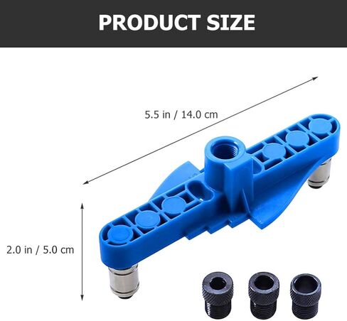 Angoily Drill Guide Carpentry Tool Pocket Screw Jig Dowel Jig Woodworking Jig Tool in Saudi Arabia