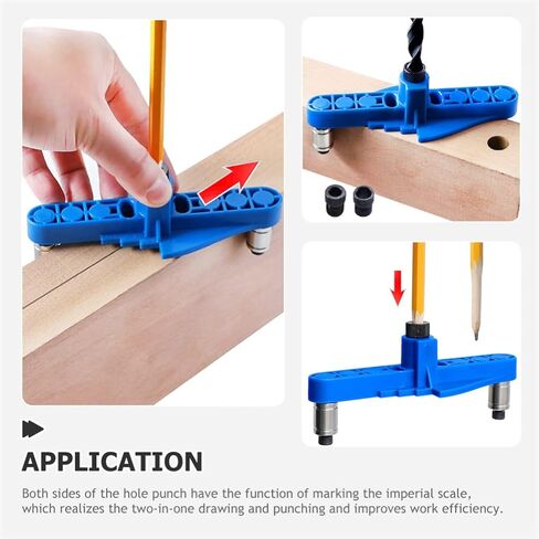 Angoily Drill Guide Carpentry Tool Pocket Screw Jig Dowel Jig Woodworking Jig Tool in Saudi Arabia