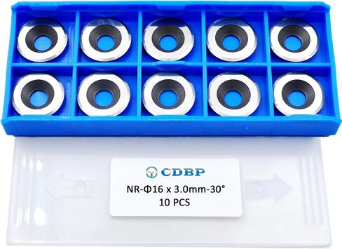 11mm Negative Rake Carbide Inserts with 2" Radius, 11x11x2.0mm Square Replacement Cutters for Woodturning Lathe Tools, Fits EWT Ci2 Roughers, Ideal for Resin and Hardwoods, 10pcs in Saudi Arabia