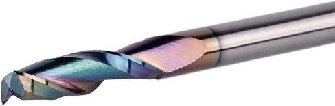 SpeTool 1/4 Shank Up Cut Spiral Router Bit 1/4 inch Cutting Diameter 1 inch Cutting Length CNC Router Bits for Woodworking with Extra Long Life Coating in Saudi Arabia