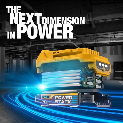 بطارية DEWALT 20V MAX* POWERSTACK™‎ المدمجة، عبوتان (DCBP034-2) in Saudi Arabia