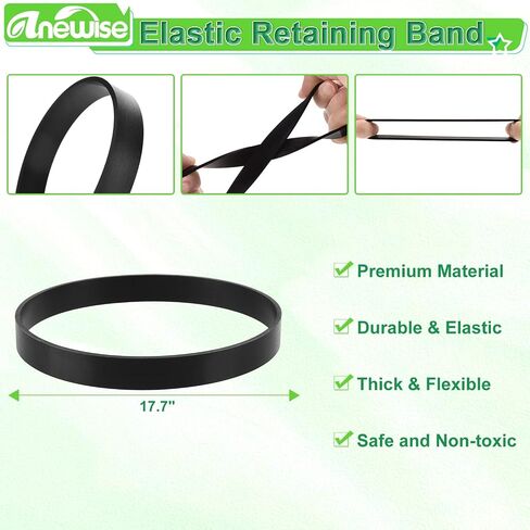 90585 Filter Foam Sleeve and 9010700 Dry Filter Disc & Band for Shop Vac | Wet/Dry for Vacmaster for Genie Shop 5 Gallon Up Vacuum, Compare to Part #9058500, 9010700, 3 Filter +6 Dry Filter +6 Band in Kuwait