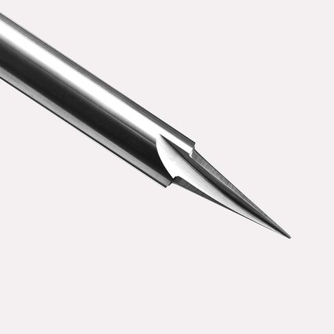 Ruhi TC2010، "V" 20 درجة 2d/3d لقم النقش نحت بطانة 1/4 × 2"، عرقوب 1/4" in Kuwait