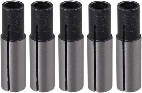 szzijia CNC Engraving Bit Router Adapter Convert 1/4" to 1/8" for Engraving Machine Tool (Pack of 5) in Saudi Arabia