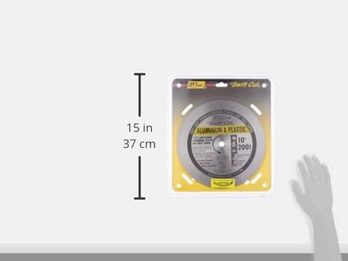 IVY Classic 35050 Swift Cut 7-1/4"128 سن من الألومنيوم والبلاستيك شفرة منشار دائري للقطع مع 5/8" قطعة من الألماس، 1/بطاقة in Kuwait
