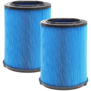 2 Pack VF4000 Replacement Filter for Ridgid Shop Vac 72947 5-20 Gallons Wet Dry Vac 6-9 Gal for Husky Vacuums Cleaner RV2400A RV2600B WD5500 WD0671