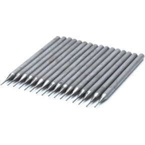 Sscon 30pcs 0.5mm Diamond Coated Hole Saw Drill Bit Carving Drilling Hole Tools for Jewelry Gems Glass
