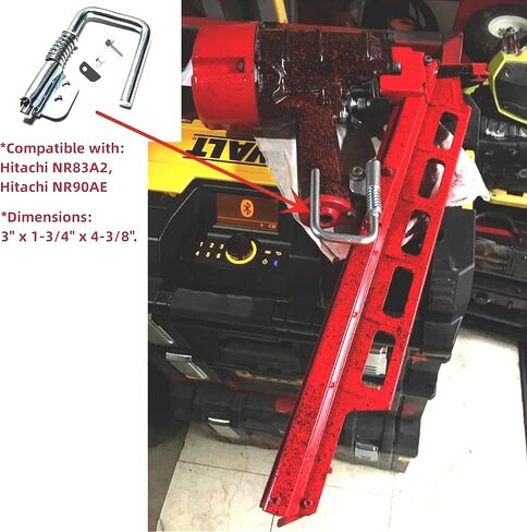 E-YooHoo M745H1 NR83A2، NR90AE زنبرك محملة خطاف/قابل للسحب شماعة مسدس الأظافر لهيتاشي in Kuwait
