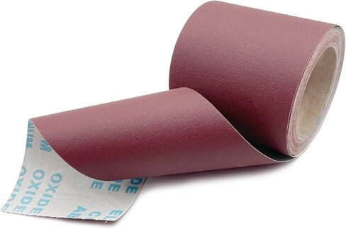 80 Grit Sandpaper Roll 4.5'' Wide 10Yard (= 71Pcs 1/4 Sheet Sandpaper) Abrasive Emery Cloth Sand Paper Roll for Dry Wet Sanding Polishing Wood Metal Glass Automotive Furniture PVC Primers (80 Grit) in Saudi Arabia