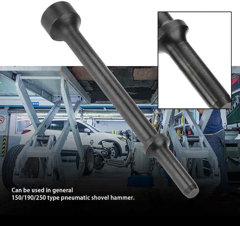 Pneumatic Air Hammer Bit Set, 0.4 Inch Shank Chrome Molybdenum Steel Smoothing Drift Chisels for Automotive Body Repair and Metal Forming (3 Sizes Included) in Saudi Arabia