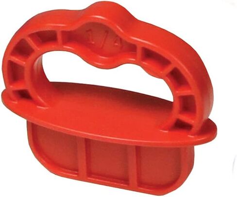حلقات متباعدة للتجاعيد من كريج DECKSPACER-RED مقاس 1/4-بوصة، أحمر، عبوة من 12 قطعة in Saudi Arabia