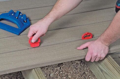حلقات متباعدة للتجاعيد من كريج DECKSPACER-RED مقاس 1/4-بوصة، أحمر، عبوة من 12 قطعة in Saudi Arabia