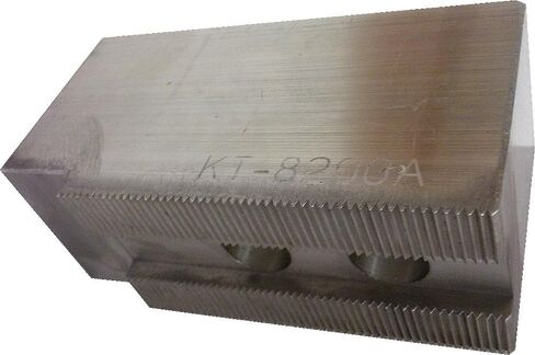 USST KT-8200AF Alum T6061 فكوك ظرف مسطحة ناعمة لخراطيش CNC مقاس 8 بوصات، بطول 2 بوصة (مجموعة من 3 قطع) in Kuwait