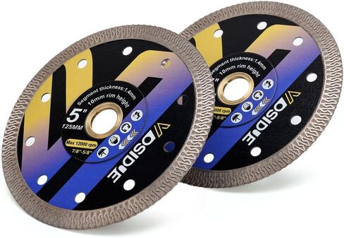 Tile Blade 7 Inch，Super Thin Diamond Blade 7" for Granite Marble Ceramic Tiles in Saudi Arabia