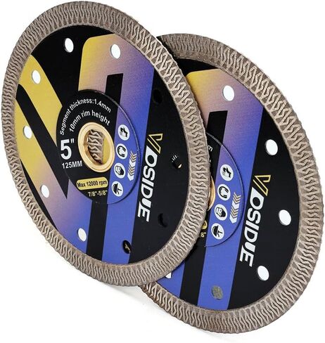 Tile Blade 7 Inch，Super Thin Diamond Blade 7" for Granite Marble Ceramic Tiles in Saudi Arabia