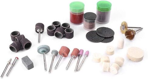 مجموعة أدوات دوارة عالمية مكونة من 146 قطعة، مجموعة أدوات صقل وصقل وتلميع الحفر الكهربائية in Kuwait