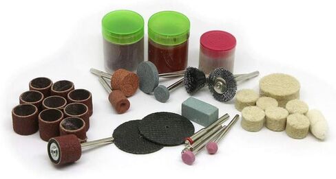 مجموعة أدوات دوارة عالمية مكونة من 146 قطعة، مجموعة أدوات صقل وصقل وتلميع الحفر الكهربائية in Kuwait