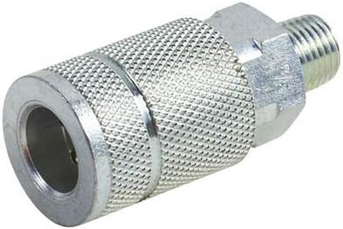 وصلة فولاذية مطلية بالزنك HPT 115309M للسيارات مزودة بخيط ذكر 1/4" NPT من Metabo ، 3/8" in Kuwait