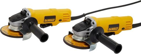 DEWALT Angle Grinder, 2 Pack, 4-1/2 Inch, 7.5 Amp, 12,000 RPM, Paddle Switch (DWE4012-2W) in Saudi Arabia