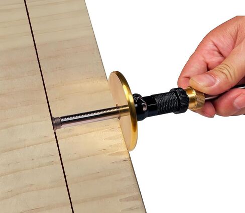 Dovetail Jig & Wheel Marking Gauge Set-Precision Woodworking Tools with Micro-Adjustment, Includes 2 Cutters + Pencil & Anodized Aluminum Jig for Dovetail Join Carpentry & DIY in Saudi Arabia