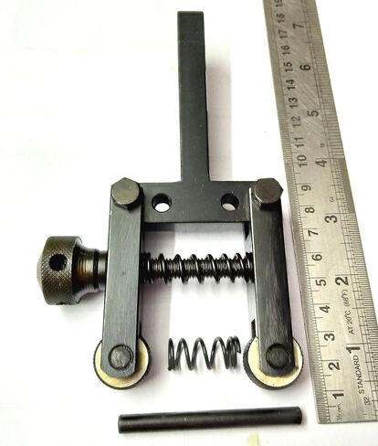 Spring Loaded Clamp Type Knurling Tool 2" Inches Capacity 3/8" Shank for Lathes in Saudi Arabia