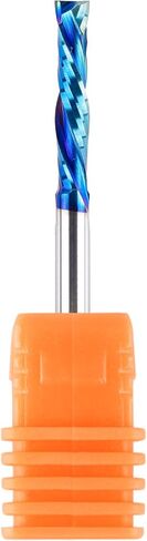 BITITZ 2 قطعة 1/8 بوصة ضغط (أعلى وأسفل) راوتر بت 3/4 بوصة طول القطع كربيد CNC بت مع مطلي لنقش الخشب in Kuwait