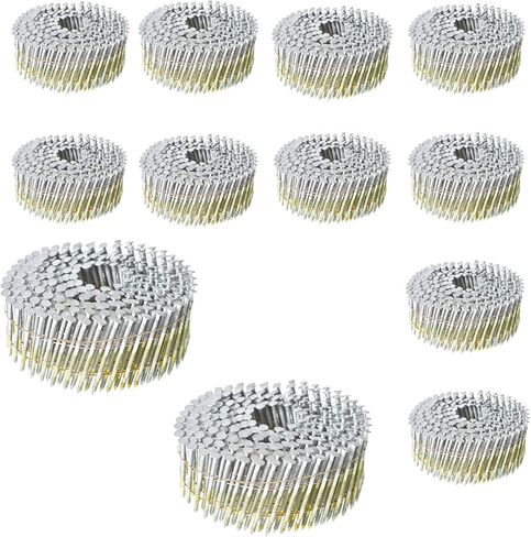 Timunr 3600 عدد انحياز المسامير 15 درجة 2-1 / 4 بوصة × 0.092 بوصة لفائف الأسلاك المجمعة كامل جولة رئيس الدائري عرقوب المجلفن الساخن انخفض in Kuwait