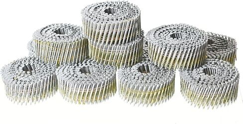 Timunr 3600 عدد انحياز المسامير 15 درجة 2-1 / 4 بوصة × 0.092 بوصة لفائف الأسلاك المجمعة كامل جولة رئيس الدائري عرقوب المجلفن الساخن انخفض in Kuwait