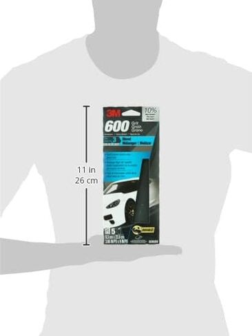 3M 03020 Imperial Wetordry 3-2/3" x 9" P600 Grit Sandpaper in Saudi Arabia