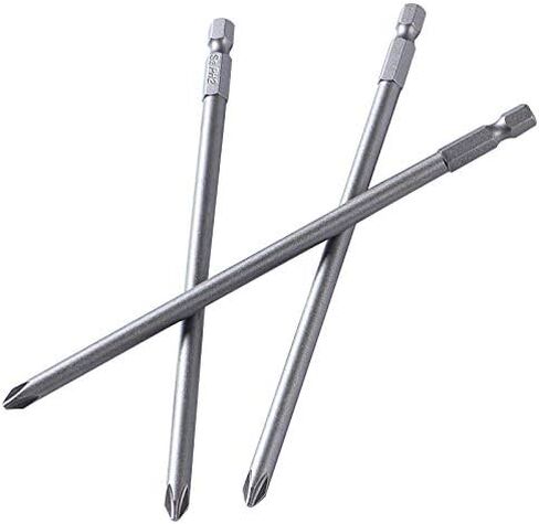 Rocaris 8 Pack 3 Inch Magnetic Long Hex Cross Phillips Screw Head Screwdriver Bits Electric Screwdriver Set in Saudi Arabia
