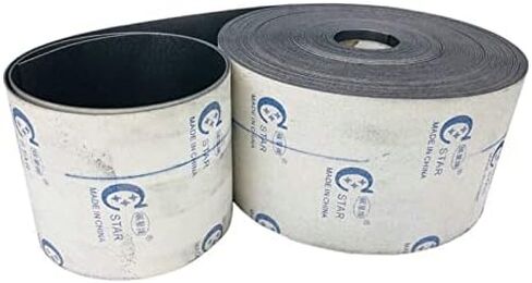 1M Carbon-Graphite Cloth Sander Lubrication Tape Diamond Abrasive Heat Resistant Sanding Machine Graphite Pad (Width:100MM) in Saudi Arabia