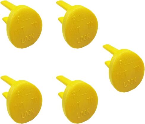 Yellow Safety Switch Key Compatible with Craftsman Radial Arm Jointer Band Drill Sears Table Saw, Sander, Band Saw, Drill Press Parts- Oval (2pcs-pack) | Oval shape, Plastic, Fits Jointer, Sears table saw, Sander, Band saw, Drill press in Saudi Arabia