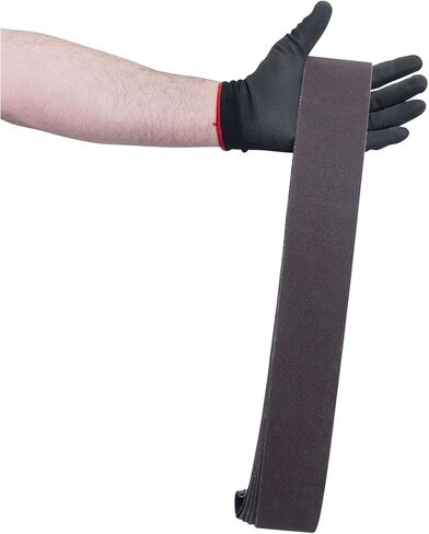 Red Label Abrasives 2 X 42 Inch 36 Grit Aluminum Oxide Metal Sanding Belts, 6 Pack in Saudi Arabia