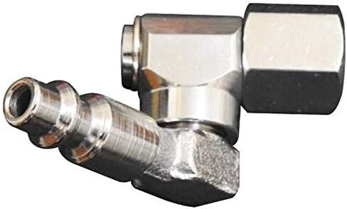 A+MAX SP720NPT-14F2, NPT Female thread,1/4' Air Tool Compact All Steel Swivel quick plug, 100% leak proof, 2 Piece Pack (not recommended for heavy impact tools) in Saudi Arabia