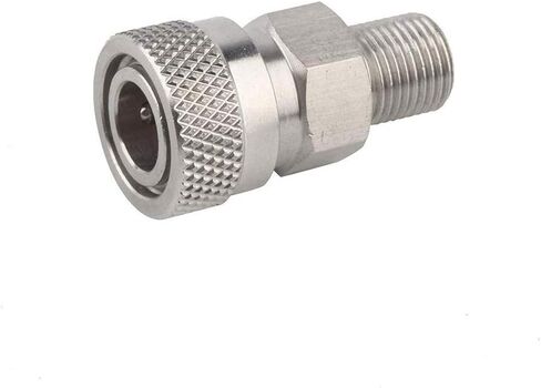 ايورمان محول 1/8 ان بي تي ذكر الى 8 ملم انثى سريع الفصل من الستانلس ستيل in Kuwait