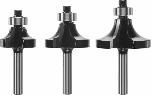 SKIL 91002 Carbide Roundover Bit Set, 3-Piece in Saudi Arabia