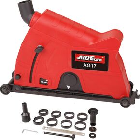 Angle Grinder Dust Collection Attachment for Double-Cut Saw,Wall Chaser Dust Shroud 5 inch in Saudi Arabia