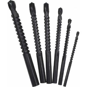 مجموعة لقم منشار المثقاب 6 قطع من إيبور، مجموعة لقم مثقاب مسننة من Nitrided HSS، مجموعة لقم مثقاب منشار النجار 3-8 مم، منشار ثقب معدني بلاستيكي لقطع أدوات النجارة in Kuwait