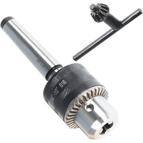 Timunr 5/64-1/2 B16 Drill Chuck with MT2 Taper Arbor Mini Metal Lathe Tail Stock Drill Chuck Tool Fit for Lathe Milling Drill Machine in Kuwait