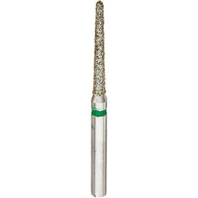 DEFEND Diamond Round End Taper Bur #856-018C أخضر خشن 10 قطع/1 قطعة in Kuwait