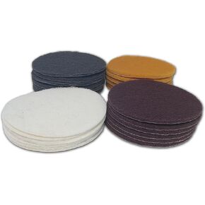 Premium 6 Inch Non Woven Surface Conditioning Discs - for Dry Sanding Countertops, Auto Body Repair, Marine, Paint, Plastics, Metal and Fiberglass (50 Pack, Maroon - Very Fine) in Kuwait