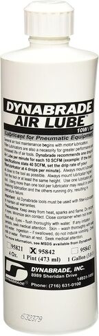 Dynabrade (95842) 1 لتر (473 مل) أنبوب تشحيم الهواء | مُصمم للمعدات الهوائية | منع تكوين الصدأ والحمأة لتشغيل الأداة لفترة أطول حسب الحاجة in Kuwait