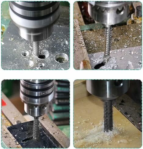 مجموعة لقم منشار المثقاب 6 قطع من إيبور، مجموعة لقم مثقاب مسننة من Nitrided HSS، مجموعة لقم مثقاب منشار النجار 3-8 مم، منشار ثقب معدني بلاستيكي لقطع أدوات النجارة in Kuwait