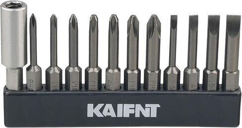 K454 Impact Hex/Allen Power Bit Set with Magnetic Bit Holder, 1/4-Inch Hex Shank, 12-Piece in Kuwait