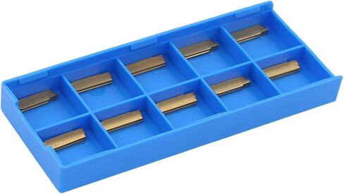ApplianPar 10 Pack MGMN200-G Carbide Inserts 2mm Width for MGEHR MGIVR Lathe Grooving Cut-Off Tool in Saudi Arabia