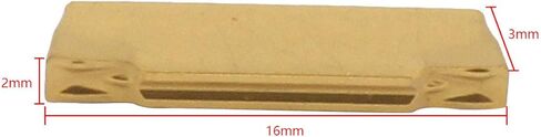 ApplianPar 10 Pack MGMN200-G Carbide Inserts 2mm Width for MGEHR MGIVR Lathe Grooving Cut-Off Tool in Saudi Arabia